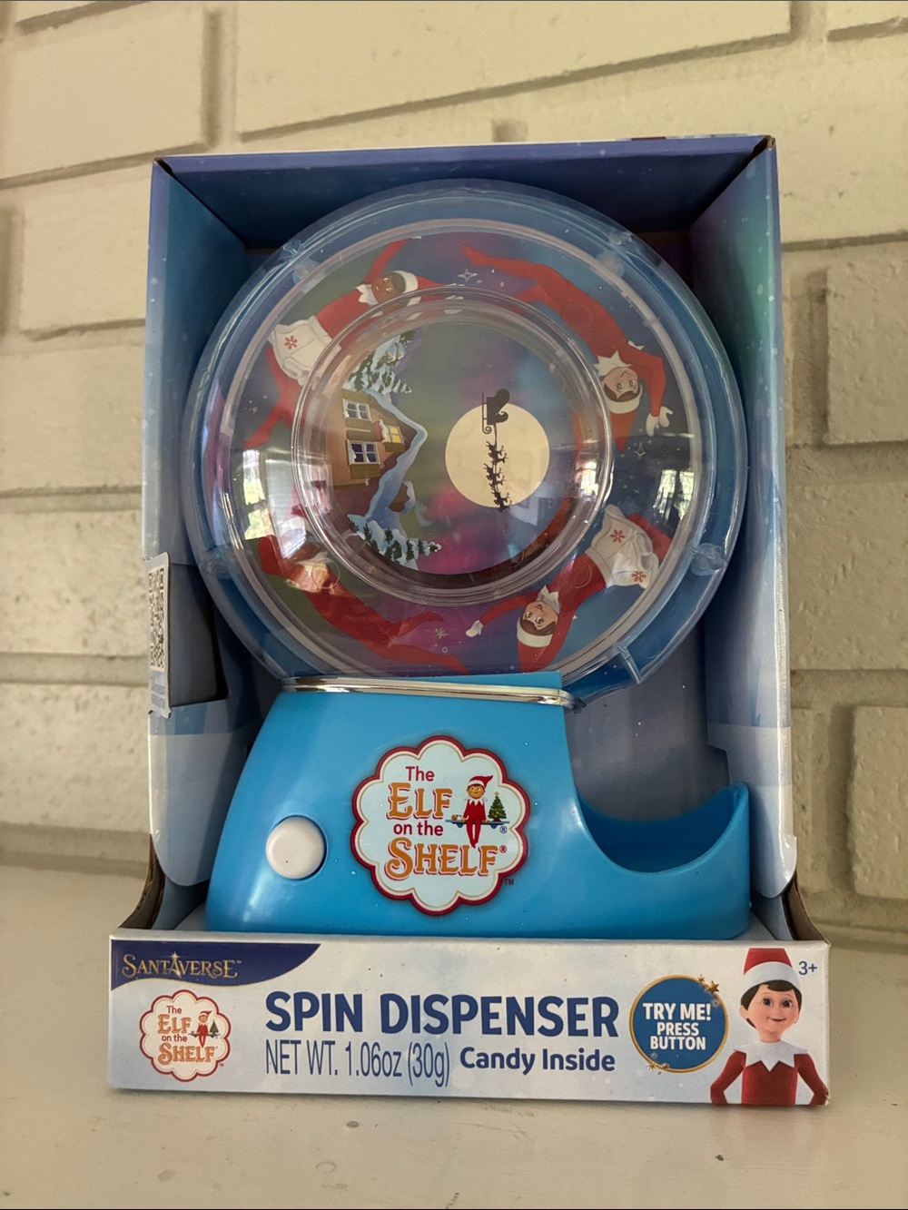 Elf on a Shelf Candy Spin Dispenser Toy